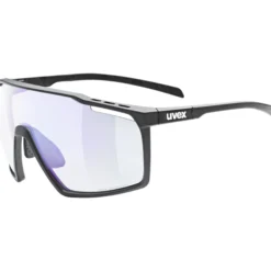 Occhiali Uvex MTN Perform V - Black Matt Variomatic Blue