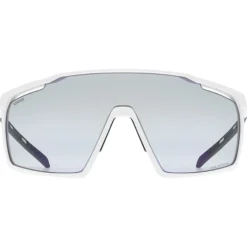 Occhiali Uvex MTN Perform V - White Matt Variomatic Blue