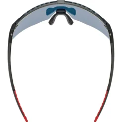 Occhiali Uvex Pace Stage - Black Matte Mirror Red