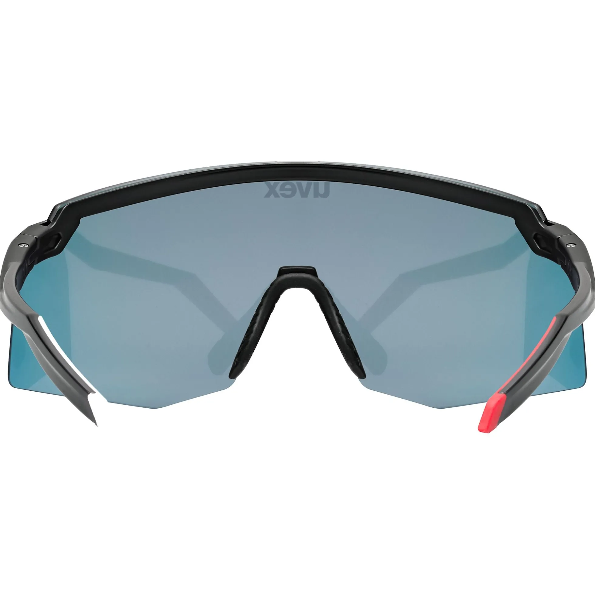 Occhiali Uvex Pace Stage - Black Matte Mirror Red