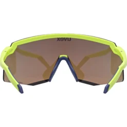 Occhiali Uvex Pace Stage CV - Yellow Matt Buzzy Blue