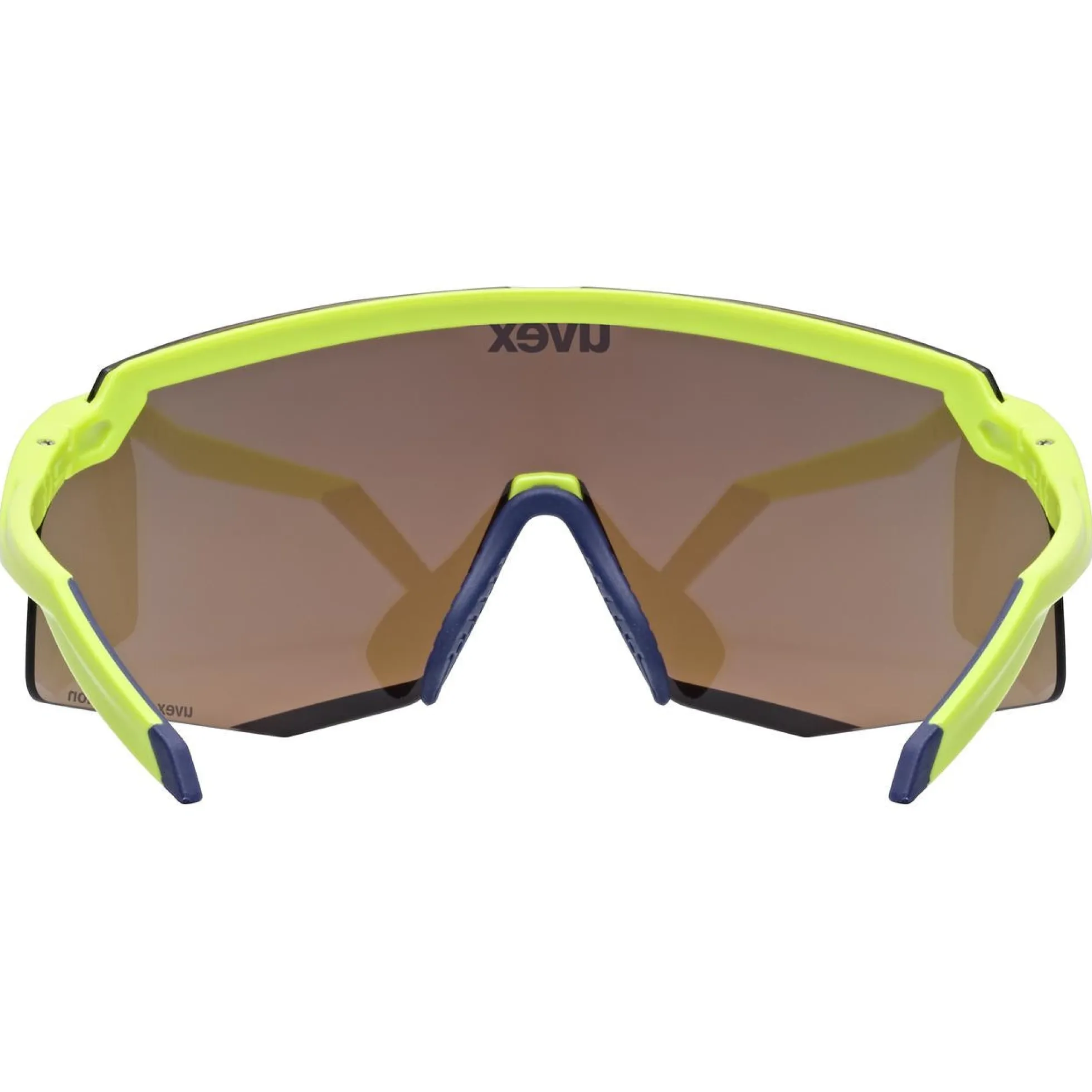 Occhiali Uvex Pace Stage CV - Yellow Matt Buzzy Blue