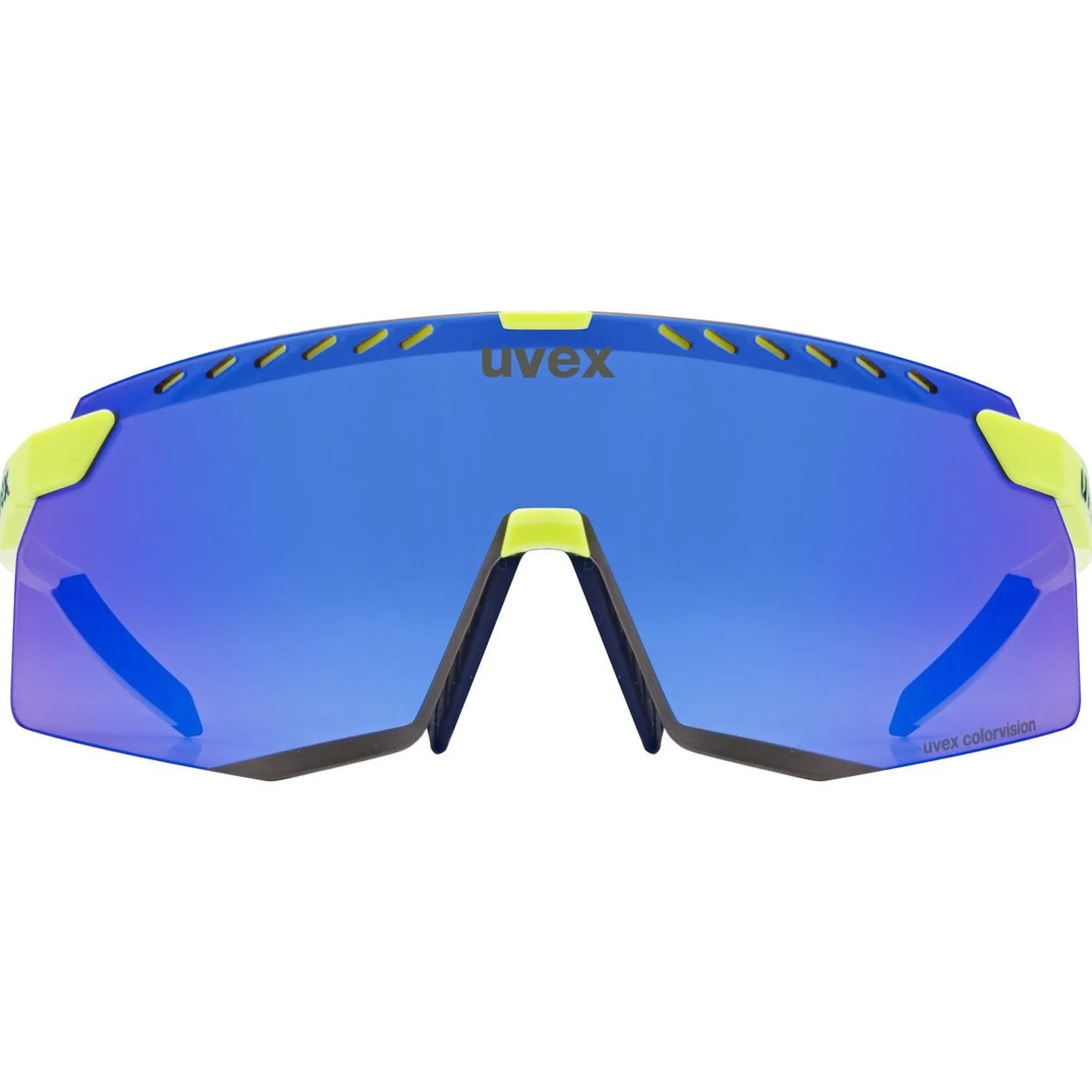 Occhiali Uvex Pace Stage CV - Yellow Matt Buzzy Blue