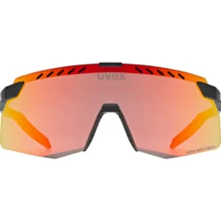 Occhiali Uvex Pace Stage S CV - Black Matt Mirror Red