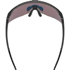 Occhiali Uvex Pace Stage S CV - Black Matt Mirror Red