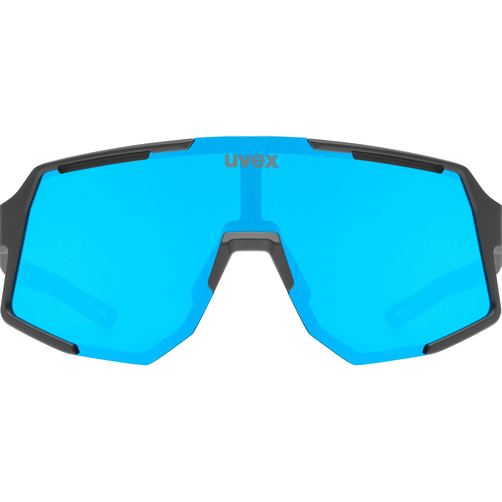 Occhiali Uvex Sequenze - Black Matte Mirror Blue