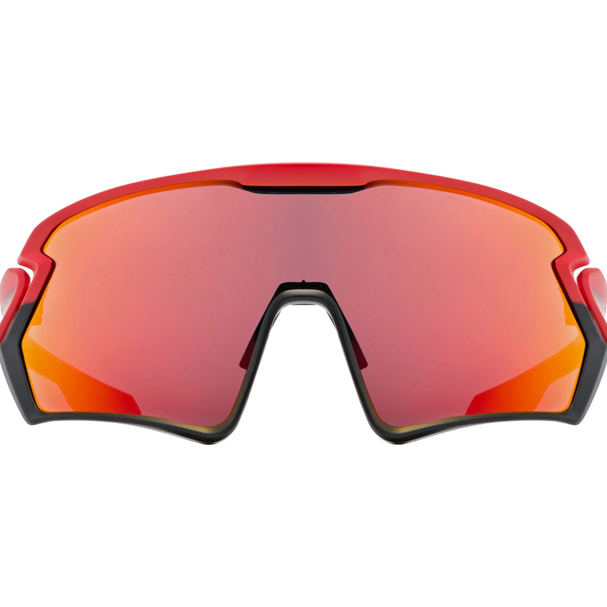 Occhiali Uvex Sportstyle 231 - Nero rosso Mirror red