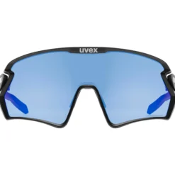 Occhiali Uvex Sportstyle 231 2.0 P - Black Matt Polavision Blue