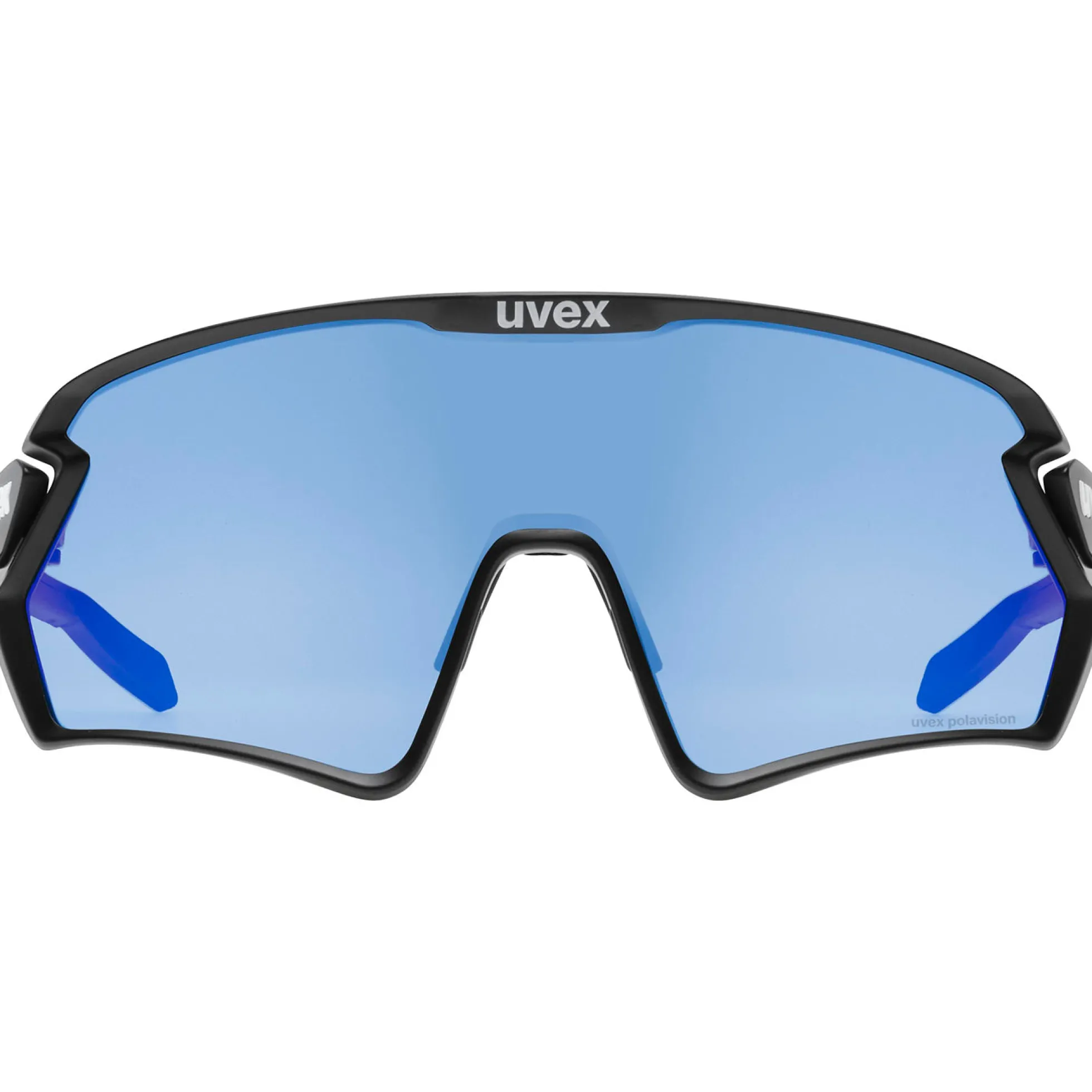 Occhiali Uvex Sportstyle 231 2.0 P - Black Matt Polavision Blue