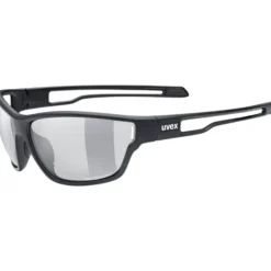 Occhiali Uvex Sportstyle 806 V - Black mat Variomatic smoke