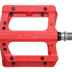 Pedali flat HT PA12A - Rosso