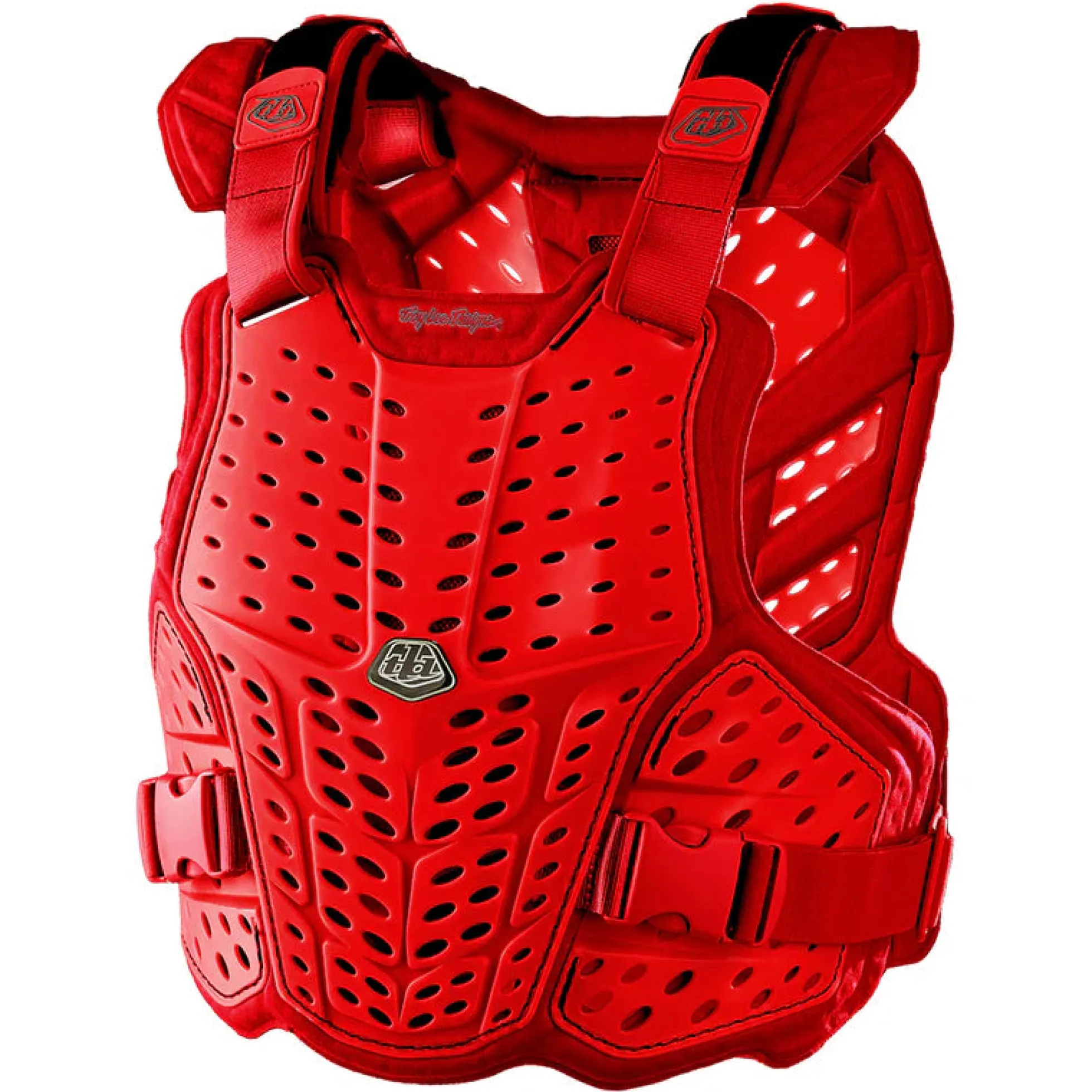 Pettorina bambino Troy Lee Designs Rockfight Chest - Rosso