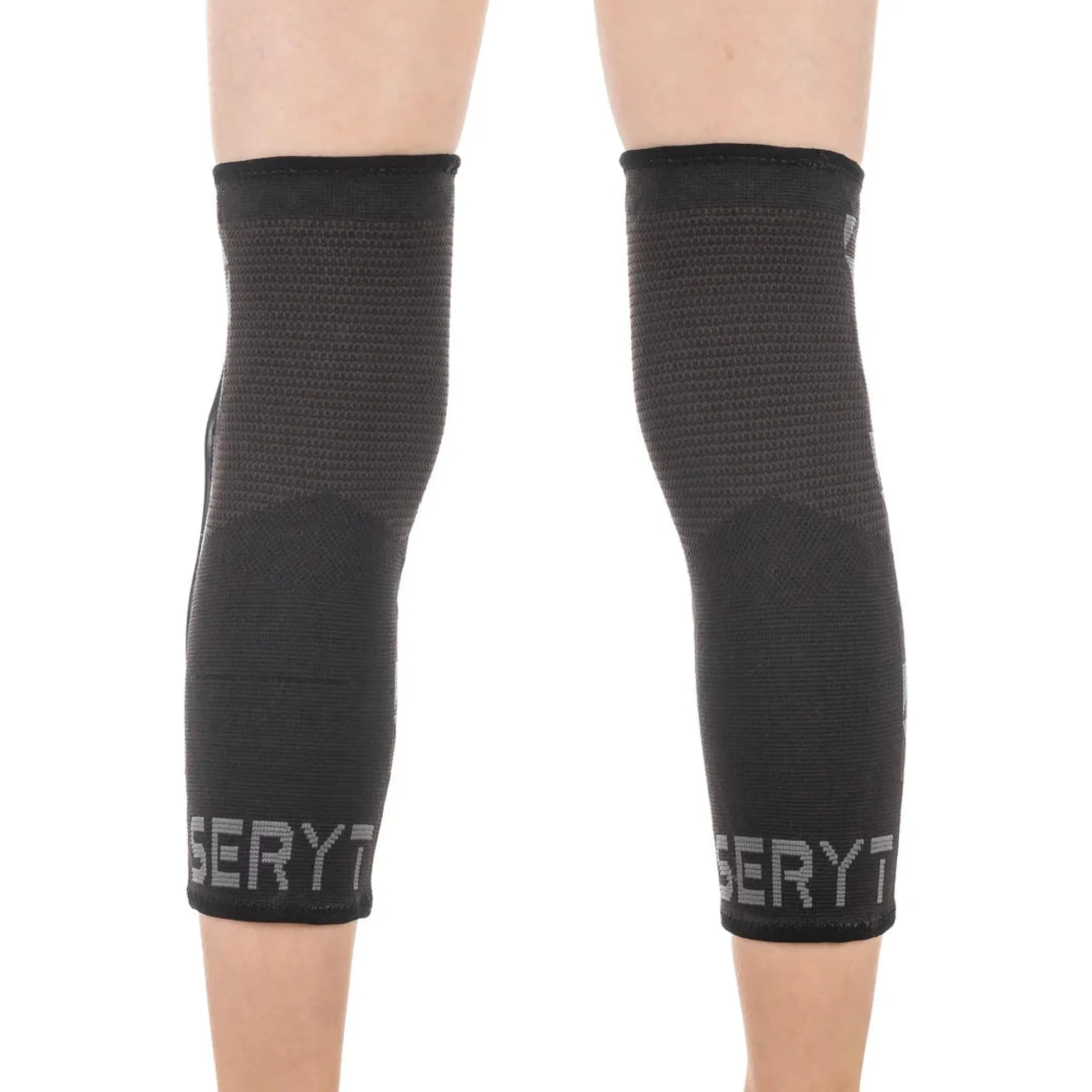 Protezioni ginocchio bambino Seryt Flow - Grigio nero