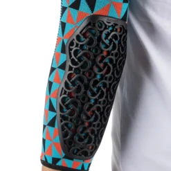 Protezioni gomito Seryt Flow Elbow - Azzurro rosso