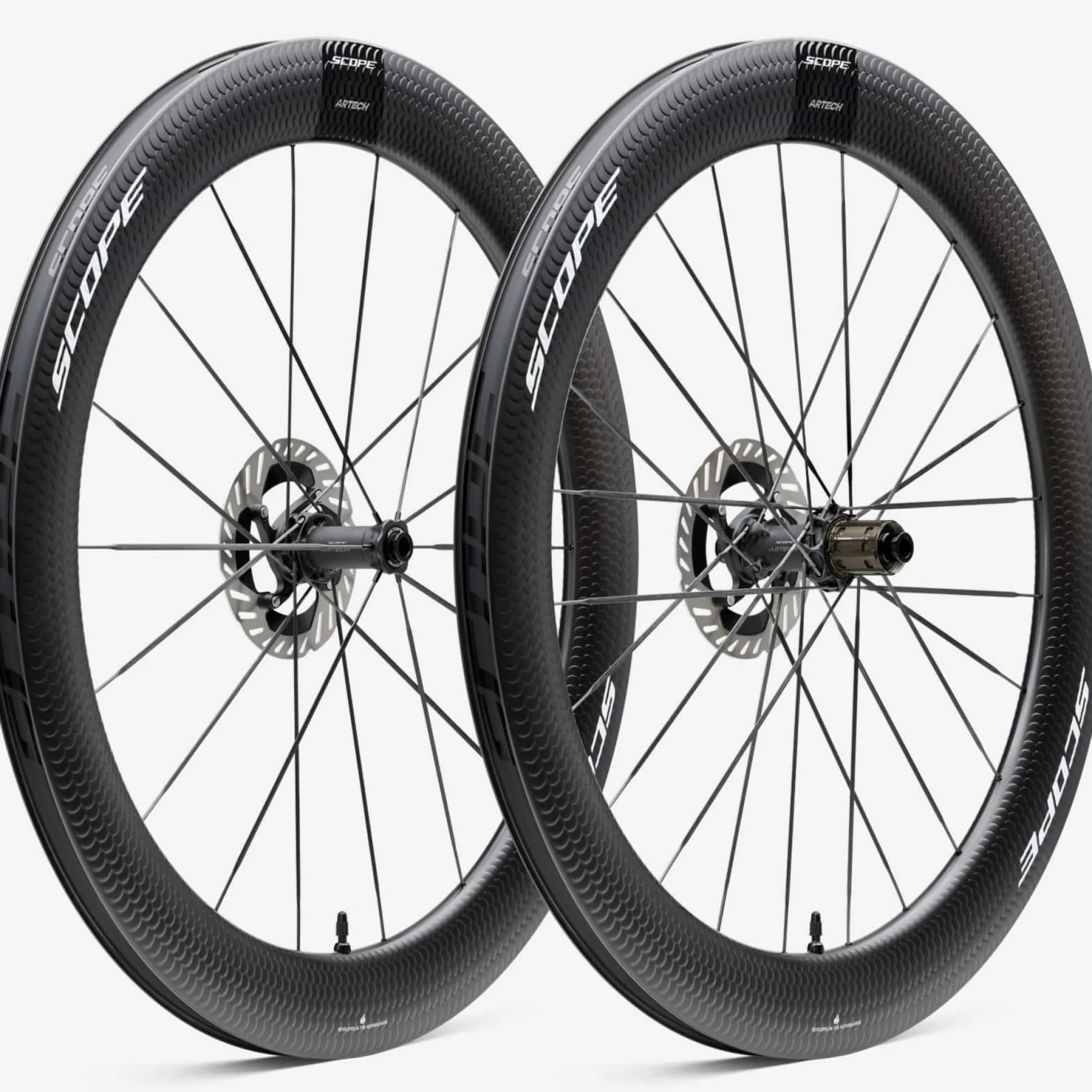 Ruote Scope Artech 6 - Nero bianco