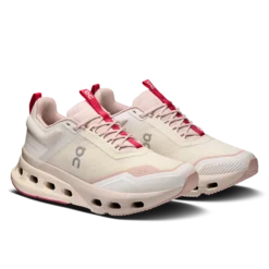 Scarpe donna On Cloudnova X - Bianco grigio