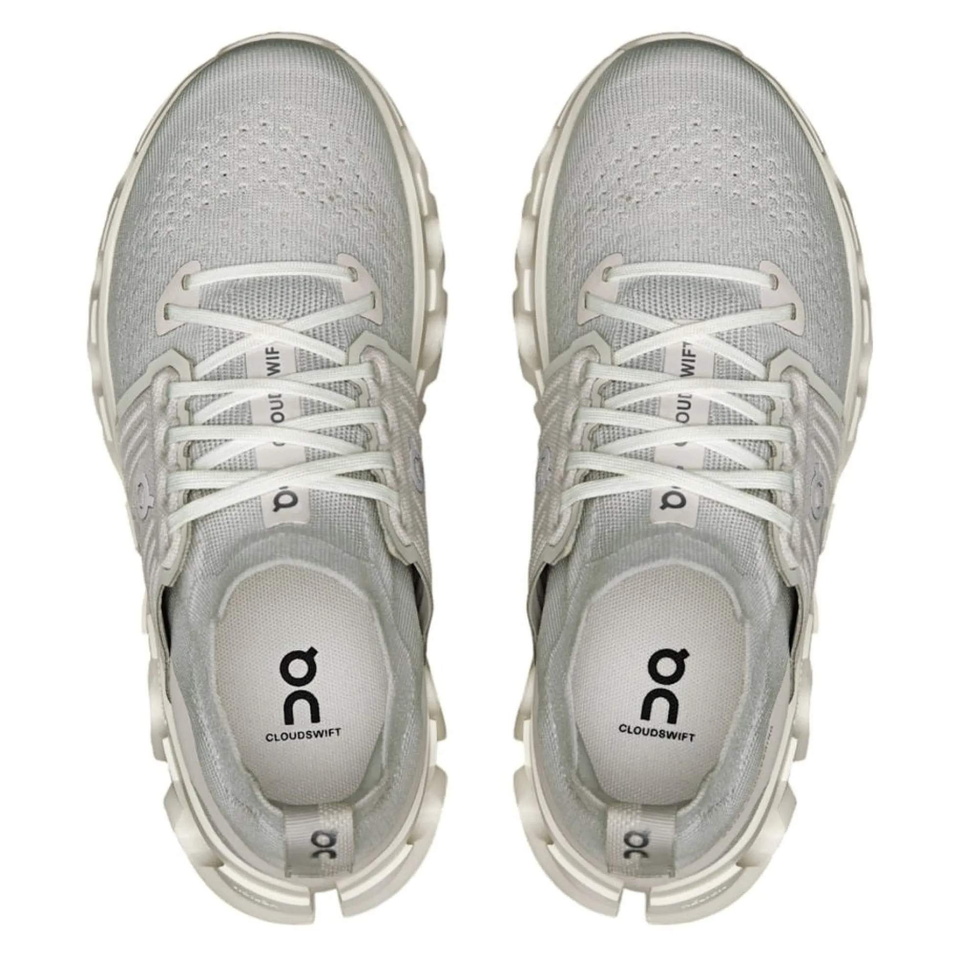 Scarpe donna On Cloudswift 4 - Grigio bianco