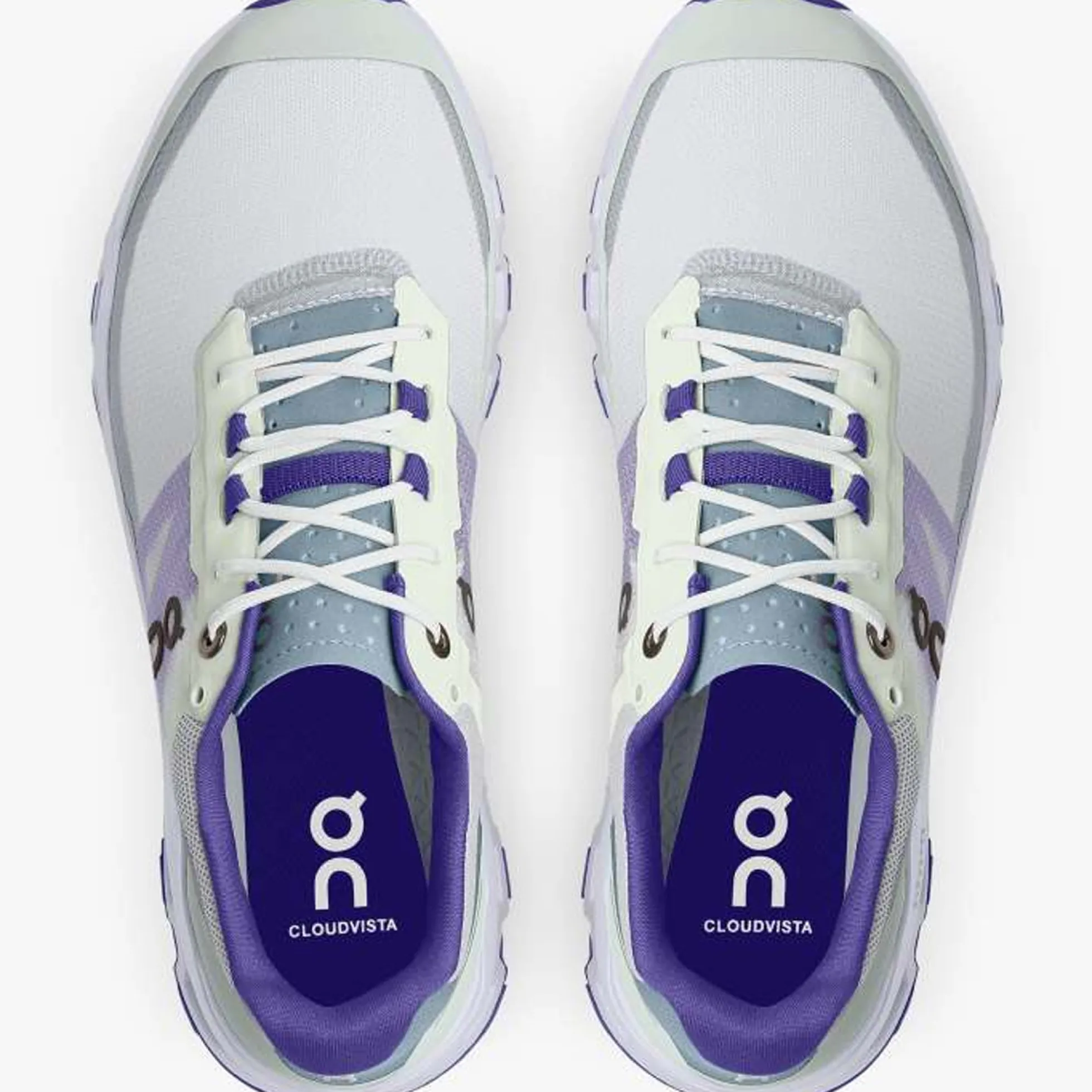 Scarpe donna On Cloudvista - Bianco viola