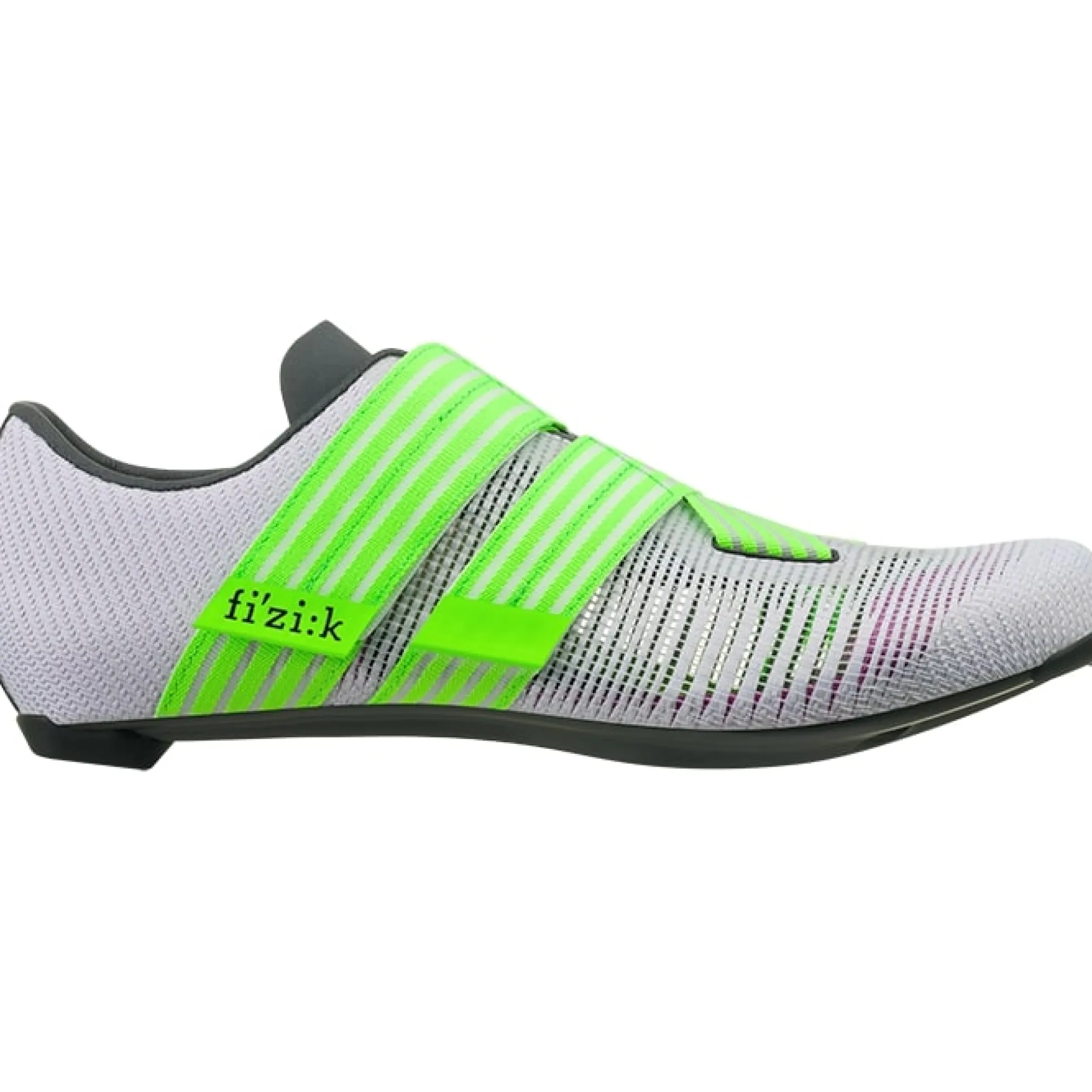 Scarpe Fizik Vento Powerstrap Aeroweave - Viola verde