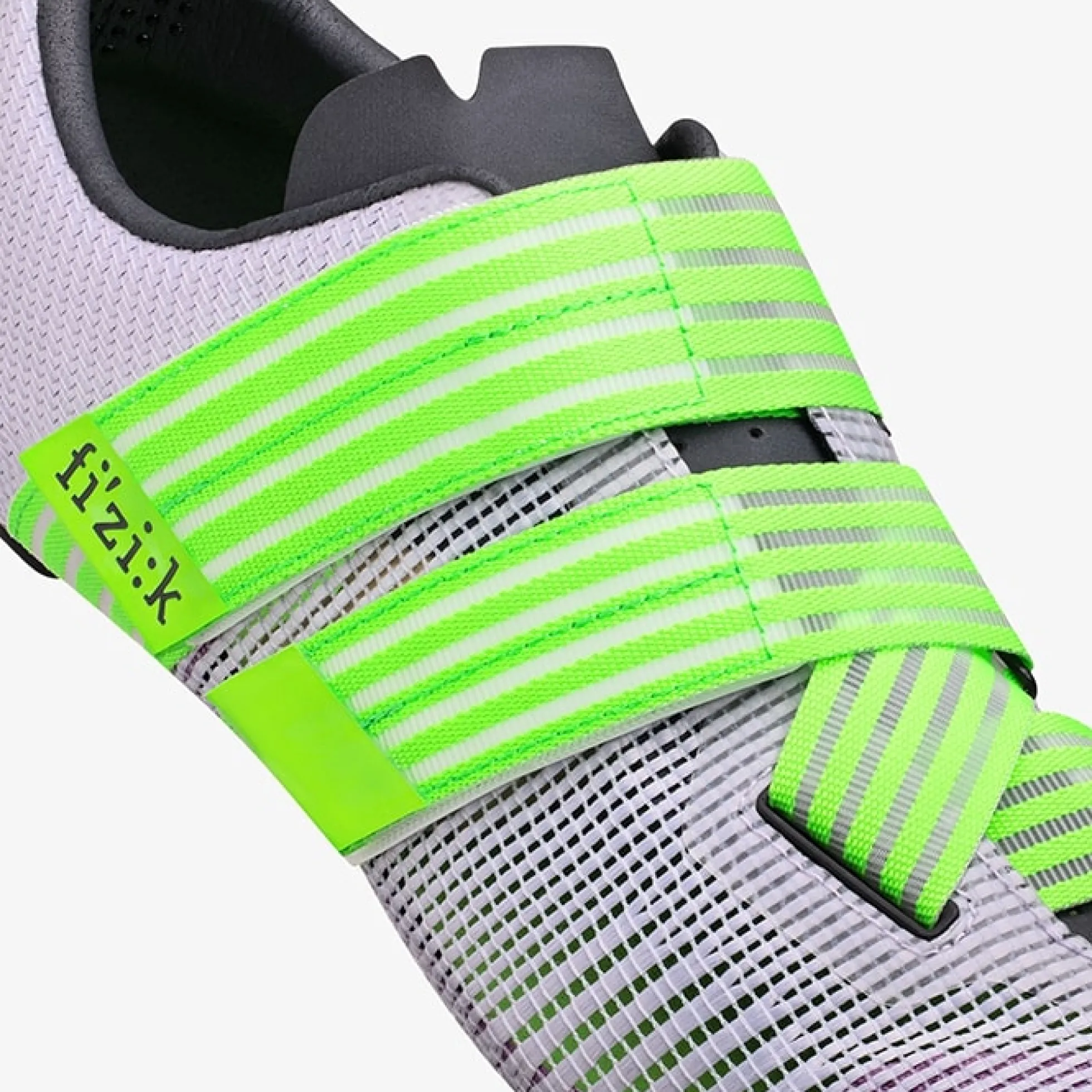 Scarpe Fizik Vento Powerstrap Aeroweave - Viola verde