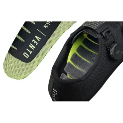 Scarpe Fizik Vento Stabilita Carbon - Nero giallo