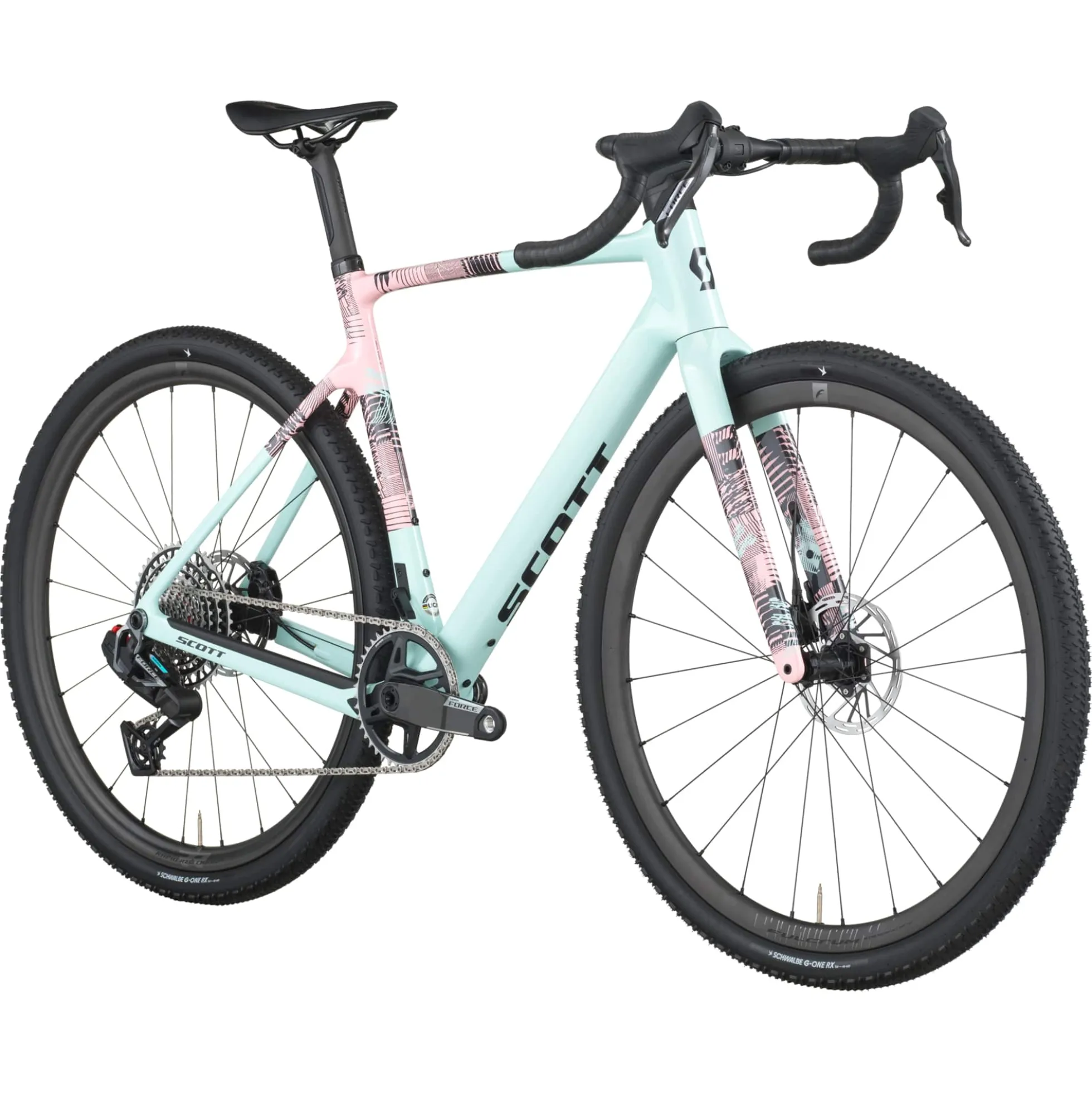 Scott Addict Gravel 10 - Blu rosa
