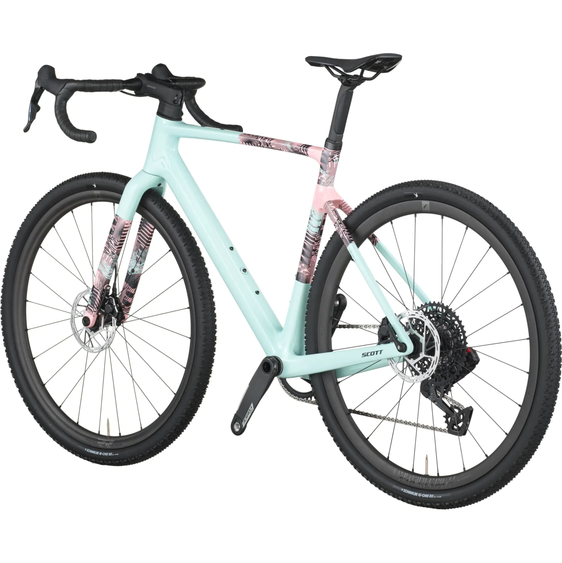 Scott Addict Gravel 10 - Blu rosa