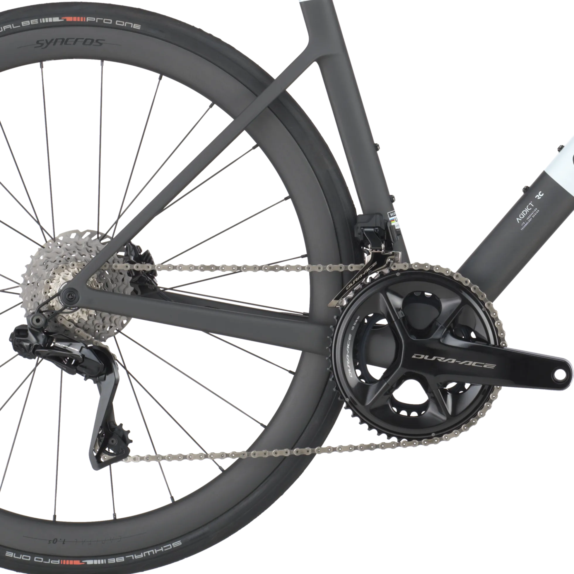 SCOTT Addict RC Pro - Bianco nero