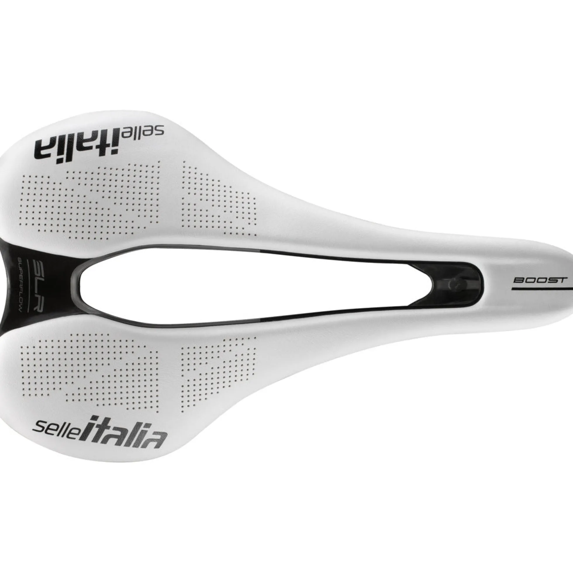 Sella Selle Italia SLR Boost Kit Carbonio Superflow S Limited Edition - Bianco