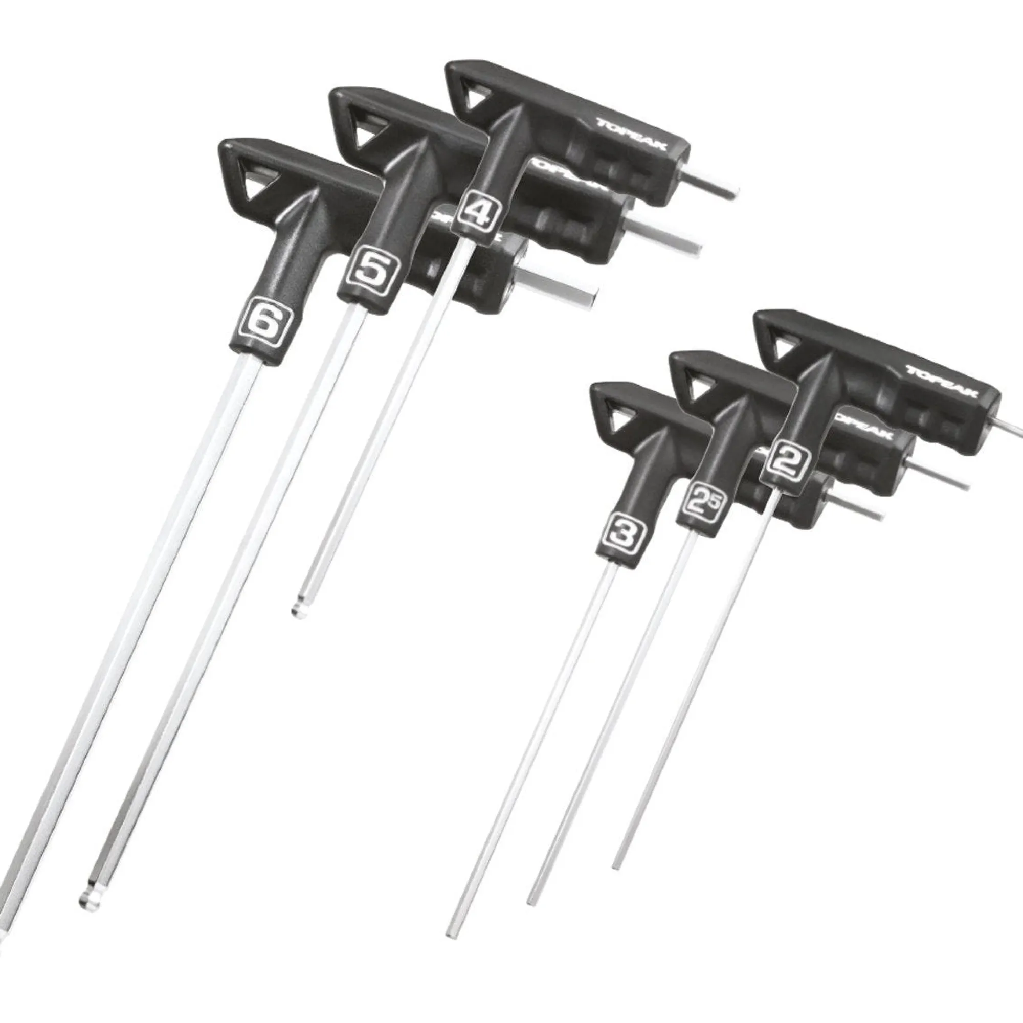 Topeak Attrezzi Specifici|Manutenzione*Set chiavi T-Handle DuoHex (6 pz)