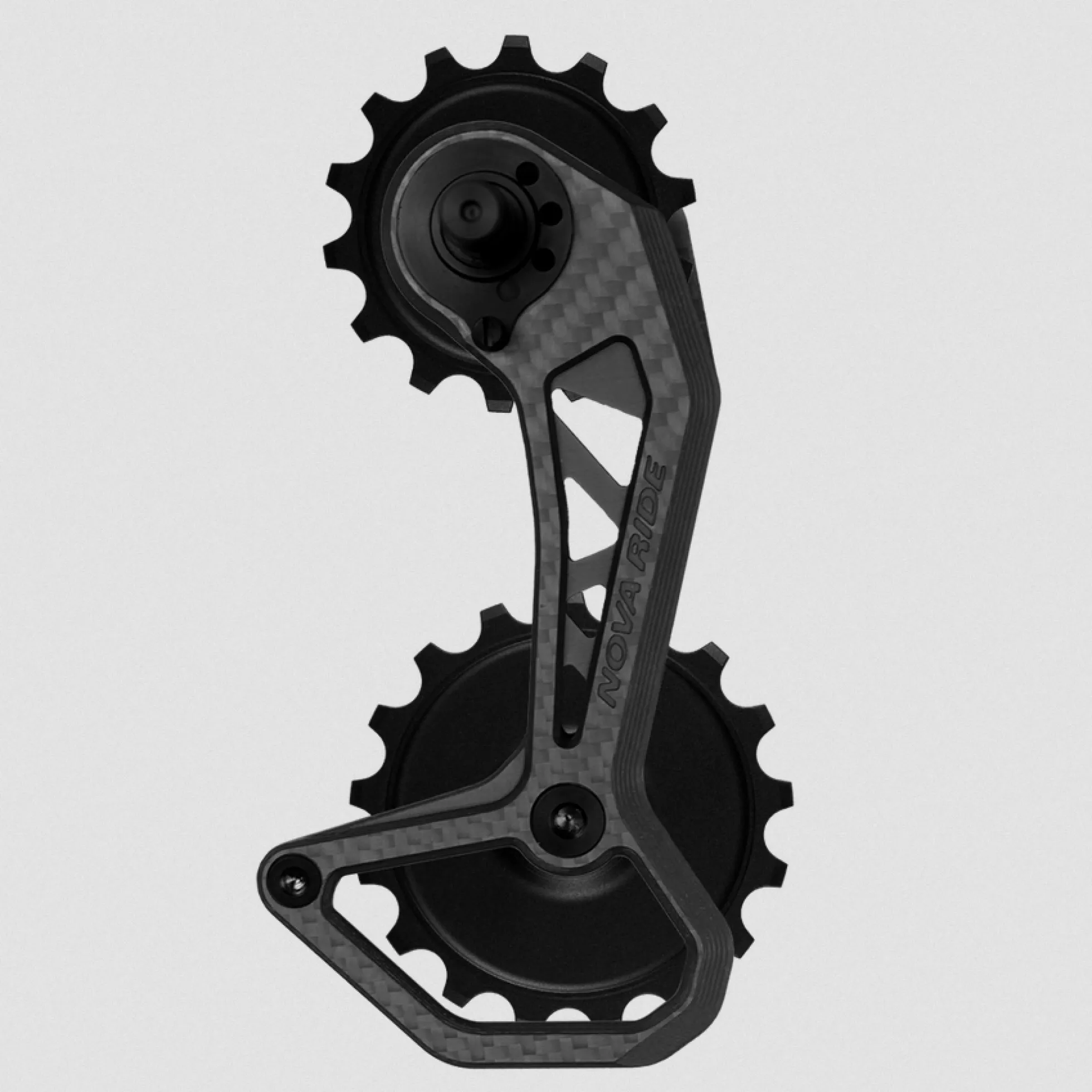 Sistema Pulegge Nova Ride CCD EVO S Shimano 11/12v - Nero