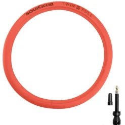 Soulciccia Kit Tubeless E Liquido Sigillante|Manutenzione*27,5"x45mm Twin Full (1 Pezzo) + Valvola TBL