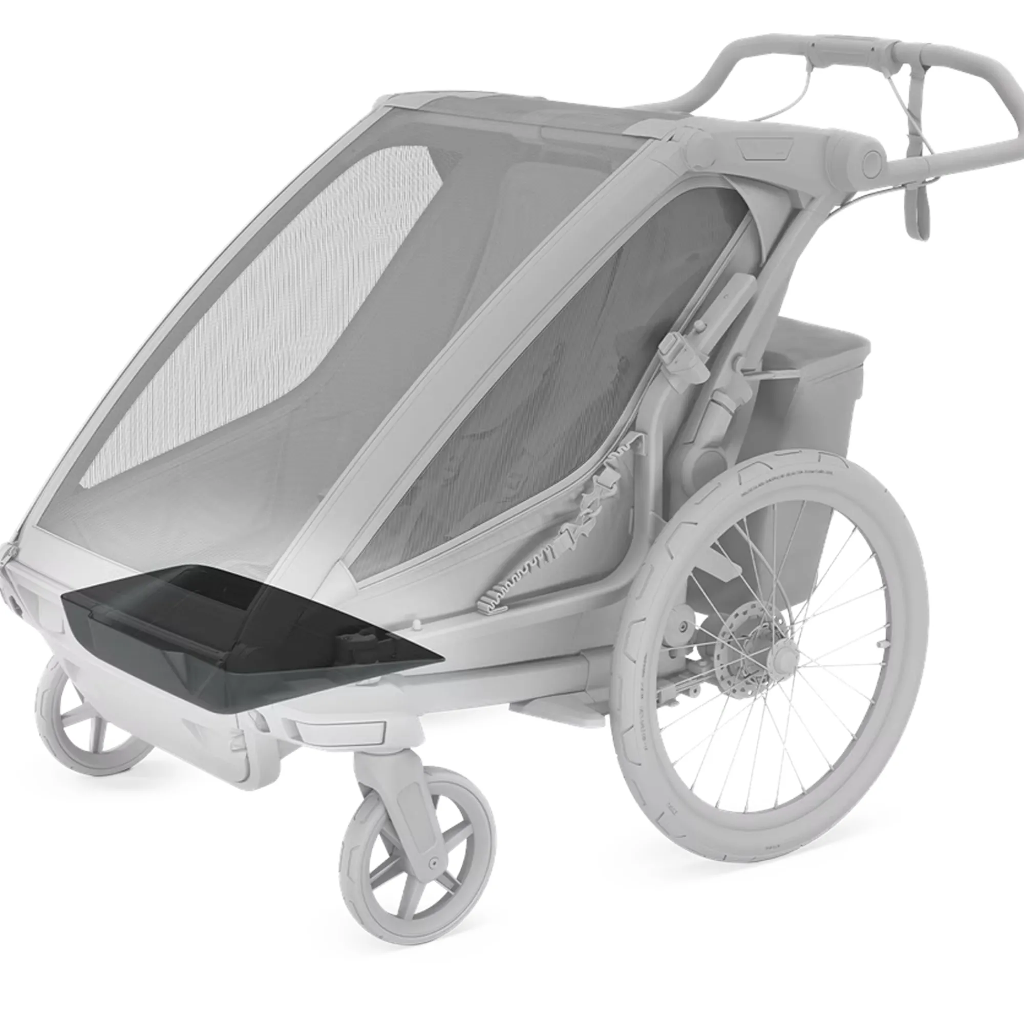 Thule Seggiolini Bici|Accessori*Tappetino in gomma per rimorchio doppio