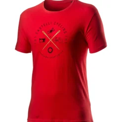 Uomo Castelli Maglie*T-hirt arto -