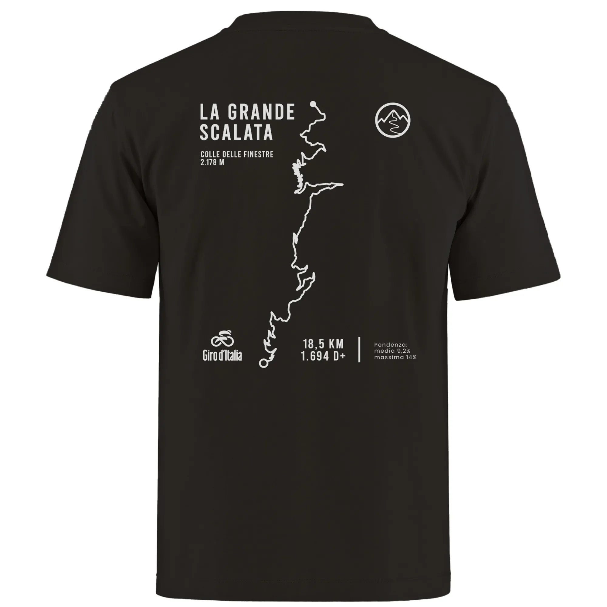 Uomo Giro d'Italia Maglie*T-hirt Coe dee Finetre