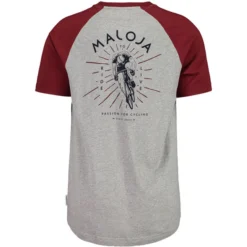 Uomo Maloja Maglie*T-hirt Fadrein - Grigio