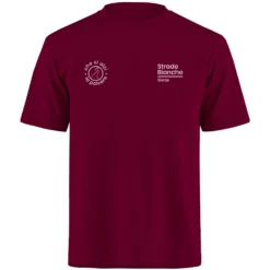 Uomo Strade Bianche Maglie*T-hirt - Bordeaux