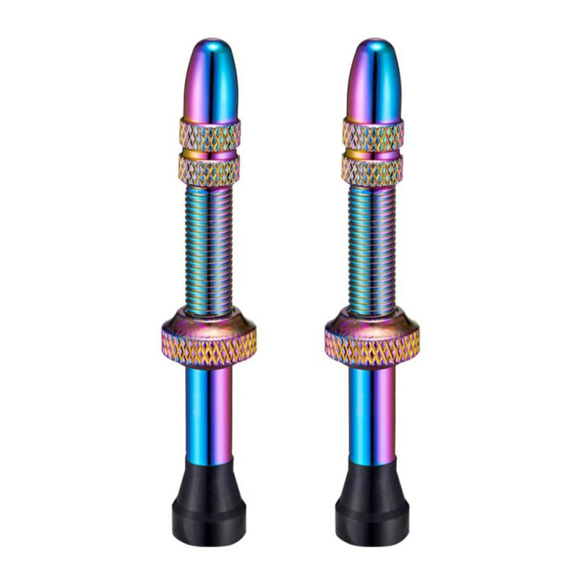 Valvola Supacaz Star Valvez 65 mm - Oil slick