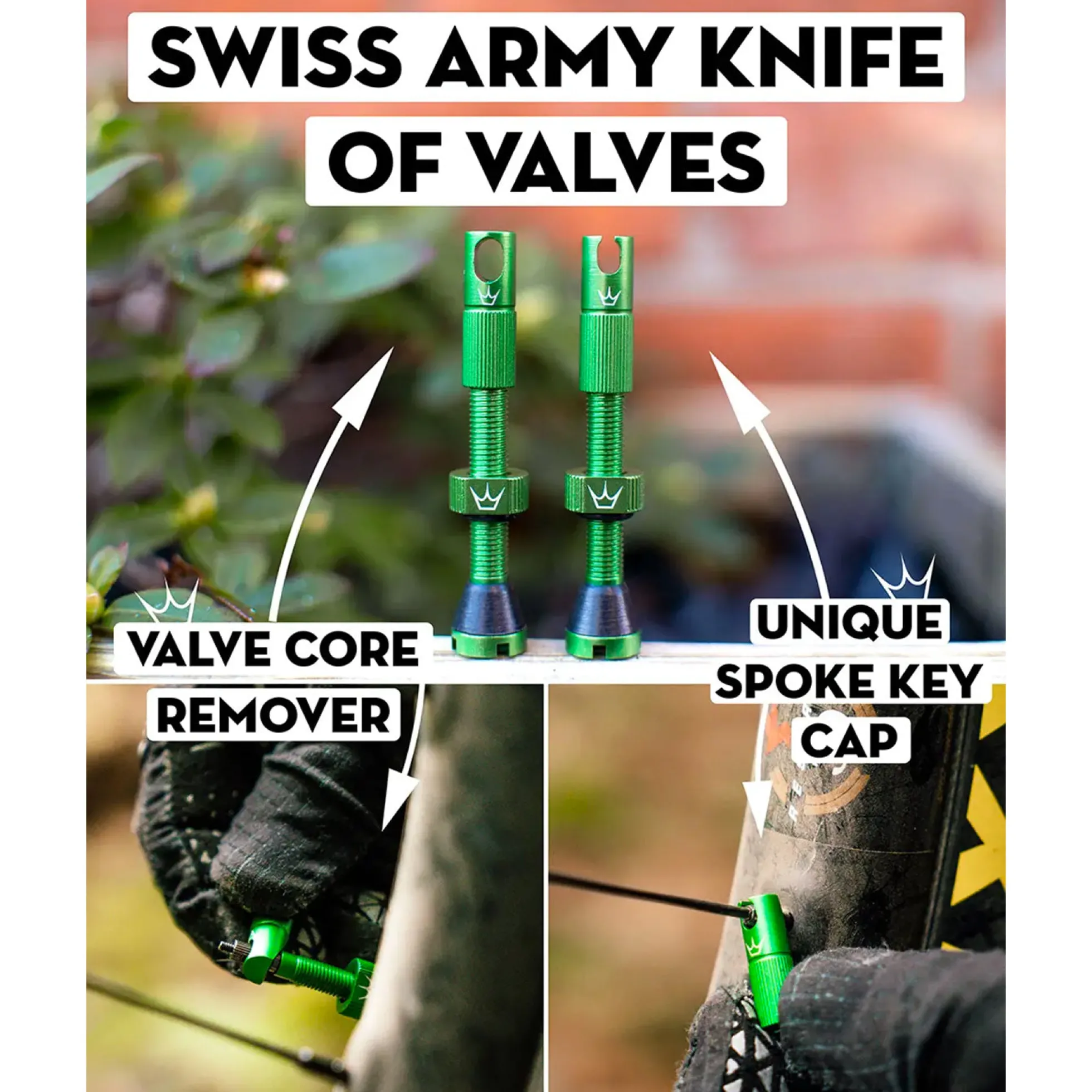 Valvole Peaty’s MK2 42mm - Azzurro